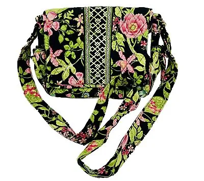 Retired 2007 Vera Bradley Botanica Purse Hand Bag Adjustable Strap Crossbody • $23