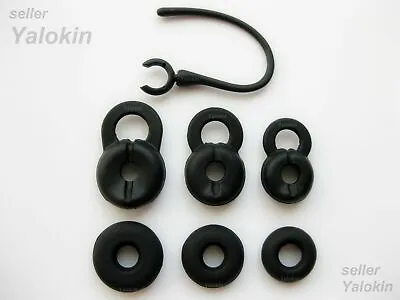 NEW 7 Pcs Replacement Kit Set Earhook Eartips Earbuds For Jawbone ERA Shadowbox • £23.70