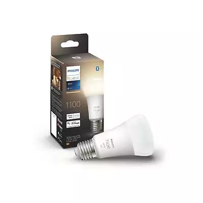 Philips Hue A60 E27 LED 1100Lm White 9.5W Smart Globe • $63.95