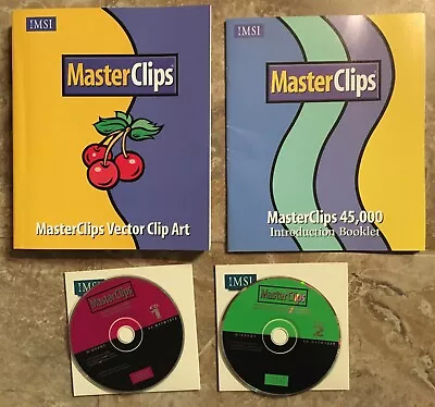 MasterClips 45000 Vector Clip Art Photos • $10