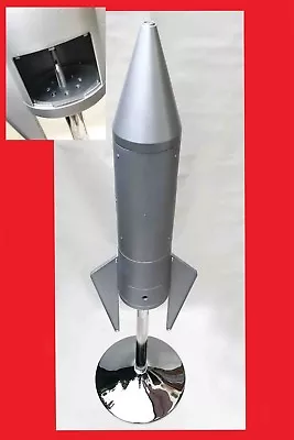 £275 • Buy Sweet Machine Gumball Rocket Machine On Stand 20p Vend Retro Vintage Dispensing