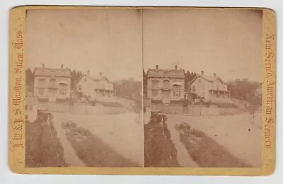 Antique  Stereoview Photo J.S. Moulton Salem MA  New Series American Scenery • $10