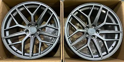 Steeda Trident Gloss Titanium Wheels - 20x11- Rear Only Pair (2005-2024) • $795