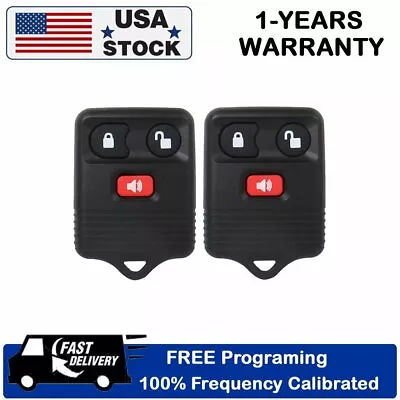 2 Remote Keyless Entry Key Fob  For Escape Mustang Ford 1998-2009 F150 F250 F350 • $11.79