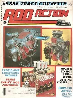 July 1983 Rod Action 1932 Ford Three Window 1947 Ford Coupe • $17