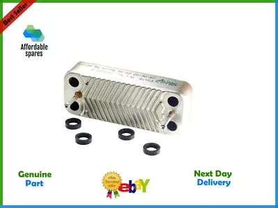 Ideal Isar He 24 30 Isar M30100 Boiler Dhw Plate Heat Exchanger (16 Pl) 170995 • £44.99