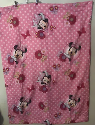 Disney Minnie Mouse 3 Piece Love Minnie Toddler Bedding Sets Toddler Bed Pink • $24.99