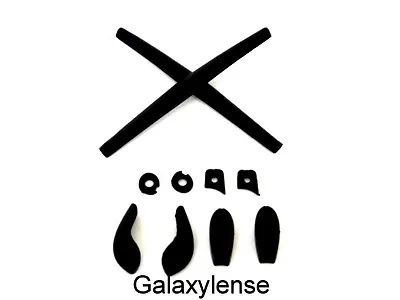 $5.45 • Buy Galaxy Earsocks Nose Pads Rubber Kits Oakley Juliet,Romeo 1.0,Mars Black