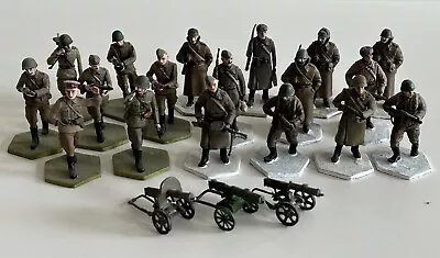 JCM WWII Russian Red Army Collection 18 Metal Figures & 3 Maxims 1:32 54mm Scale • £49.99