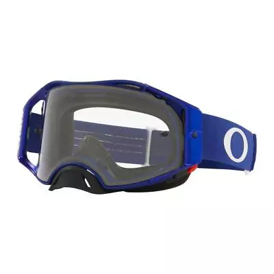 Oakley Airbrake MX High Impact Clear Lens Moto Blue MX Goggles • $159