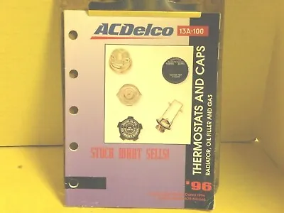 1996 DELCO Thermostat & Caps CATALOG / MANUAL 222 PAGES SIGN APPLICATION GUIDE • $11.25