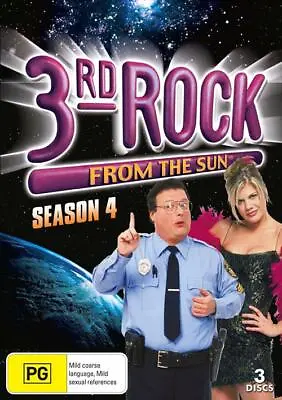  3rd Rock From The Sun : Season 4 (DVD 2010 3-Disc Set) Region 4 • $25.95
