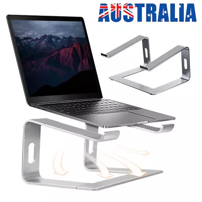 Universal Adjustable Aluminium Laptop Holder Stand Tray Office Riser For Laptop • $25.25