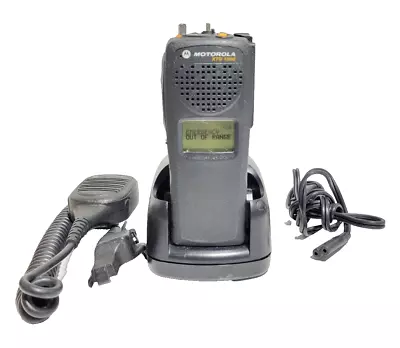 Motorola Xts1500 H66ucd9pw5an Two Way Radio W/ Pmmn4045b - As Is - • $71.99