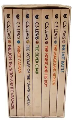 C.S. Lewis The Chronicles Of Narnia 1970 Collier Paperback Box Set • $20