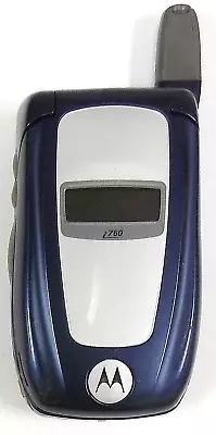 Motorola I Series I760 - Blue And Silver ( Nextel ) Rare IDEN PTT Flip Phone • $55.24