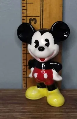 Vintage Mickey Mouse - Porcelain Ceramic Disney Figure - Pre-Owned • $9.99