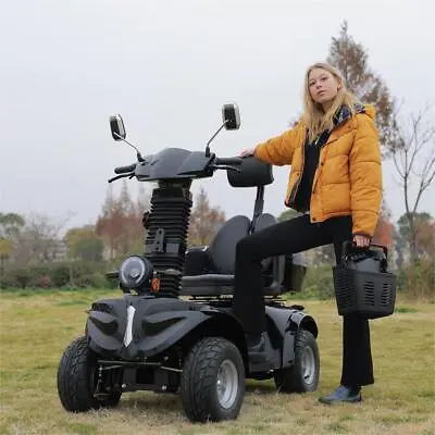 4-Wheel All-Terrain Electric Powered Mobility Scooter 1000W Heavy Duty Scooter • $3359.99