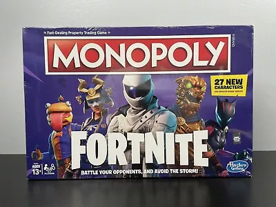 Monopoly Fortnite Edition Board Game Hasbro Gaming 2018 E6603 New • $11.99