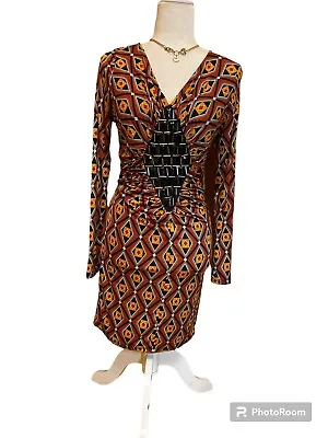 Va Va Voom Women Swarovski Stone Multicolor Cocktail Dress M ( Medium) • $27.30