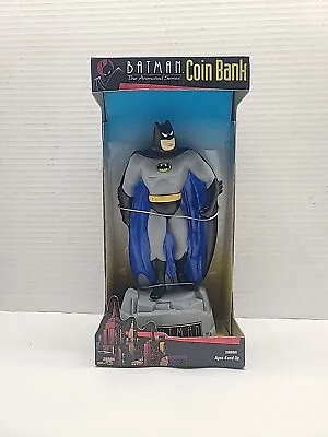 Vintage 1994 DC Comics Batman The Animated Series Coin Bank (New In Box!) • $15.96