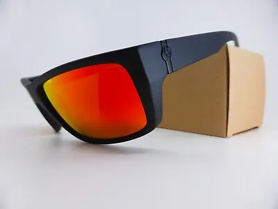 Electric SIXER Sunglasses Matte Black -  Melanin Grey Fire Chrome Lenses • $95.67