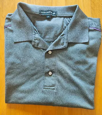 £19.99 • Buy ASTON MARTIN Grey Racing Polo Shirt UK Size Medium