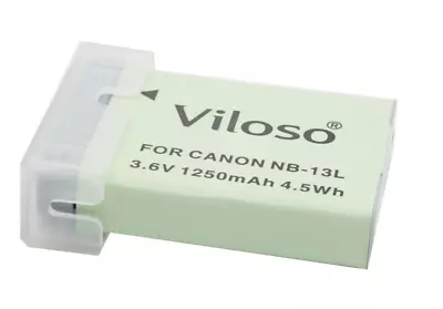 Proocam Viloso NB-13L Rechargeable Battery For Canon G5 X G7 X G7 X G9X • $155.69