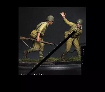 1/35 Resin Nam War 2 Soldiers Unpainted Unassembled A187 • $14.39