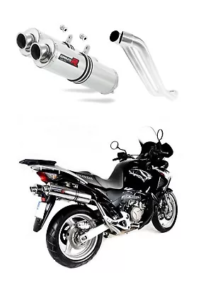 Exhaust Silencer Muffler DOMINATOR ROUND XL 1000 V VARADERO 99-16 + DB KILLER • $287.55