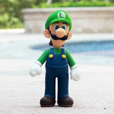 23cm Super Mario Bros Luigi Action Figures Toy Model Big Size Kids Birthday Gift • $18.99