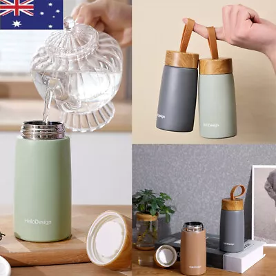 $16.99 • Buy Stainless Steel Vacuum Flask Thermos Cup Small Mini Travel Drink Mug Coffee Cup