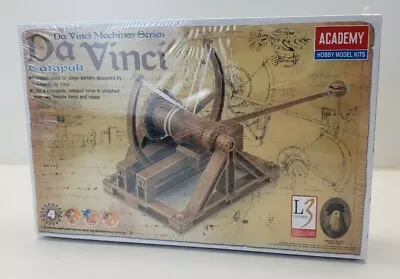 Academy Da Vinci Series Catapult Snap Together Hobby Model Kit 18137 • $17.99