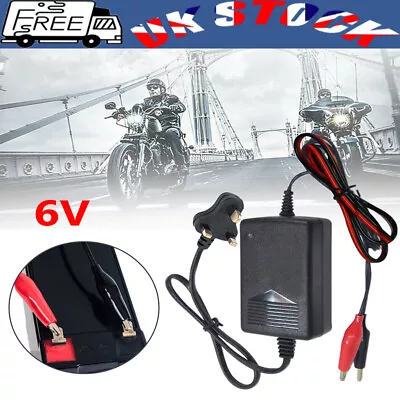 Automatic Battery Charger Maintainer Motorcycle Trickle Float For 6V 2A Battery • £9.77