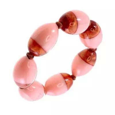 Zsiska Heritage Pink And Copper Bracelet • $45
