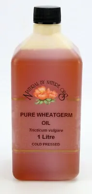 £22.15 • Buy Wheatgerm Oil - Cold Pressed Carrier Oil 1 Litre - Natural By Nature Oil