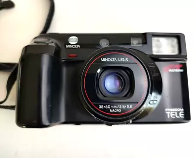 Minolta Freedom Tele AF Multibeam 35mm Camera With 38-80mm Lens Untested • $16