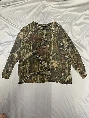 Mossy Oak Break-Up Infinity 3XL Camouflage Long Sleeve Shirt Men's • $14.99