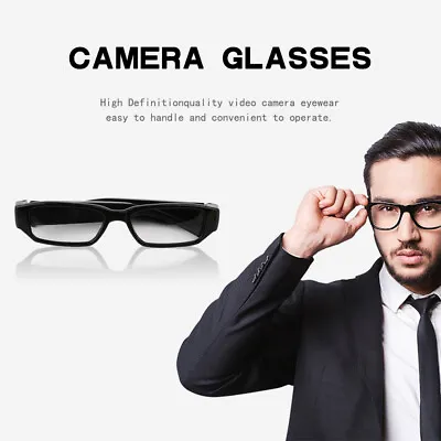 1080P HD Camera Glasses Hidden Mini DVR Sport Eyeglass Video DV Cam Recorder • £20.99