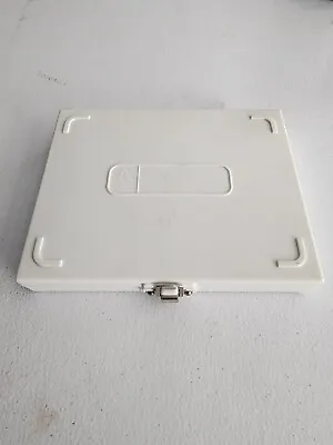 Microscope Slide Box  White  Case Storage Holds 100 Slides (hs) • $10