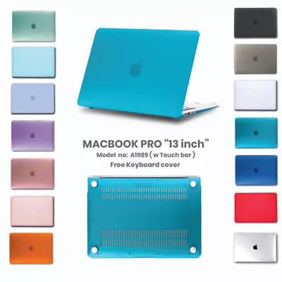 Macbook Pro 13.3  Inch Case 2018 Release A1989 Matte Hard Case Shell Apple Mac • $18.35