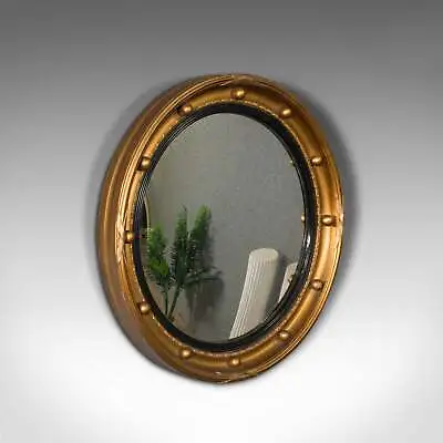 £295 • Buy Vintage Porthole Mirror, English, Decorative, Hall, Lounge, Regency Revival