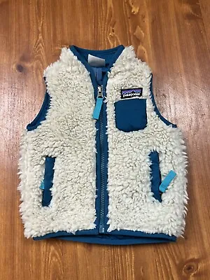 $79.99 • Buy New Patagonia Retro X Fleece Vest Deep Pile Baby Infant Size 3-6 