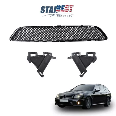 Front Lower Bumper Mesh Grille Grill For Mercedes-Benz C-Class AMG W204 2007-11 • $33.47