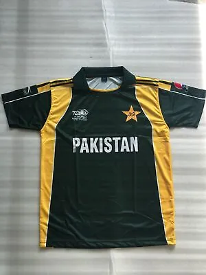 Pakistan Cricket Cricket Jersey 2009 T20 World Cup Champ Vintage Shirt Max & Pad • £21.60