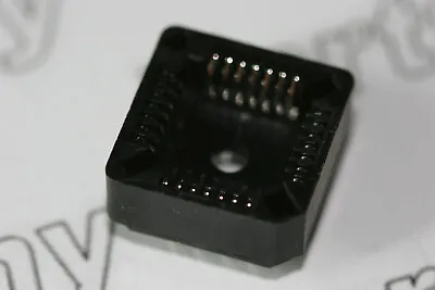 2x AMP PLCC 28 Pin IC Socket Adapter Converter Through Hole • £4.49