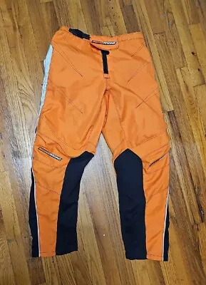 Moose Racing USA BMX Motocross Pants Youth Size 32 Removable Hip Pads • $29.99