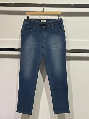 Men's Vintage Indigo Wash Jogger Jean NWT Medium • $12.99