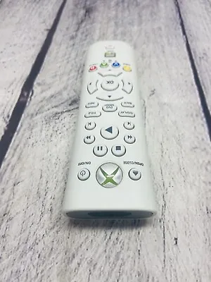 Official Xbox 360 (OEM) Universal Media DVD Remote Control White Slim Edition (b • $9.99