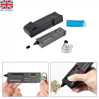 £17.24 • Buy Gold Silver Diamond Gemstones Selector Testing Digital Electronic Tester Kit UK